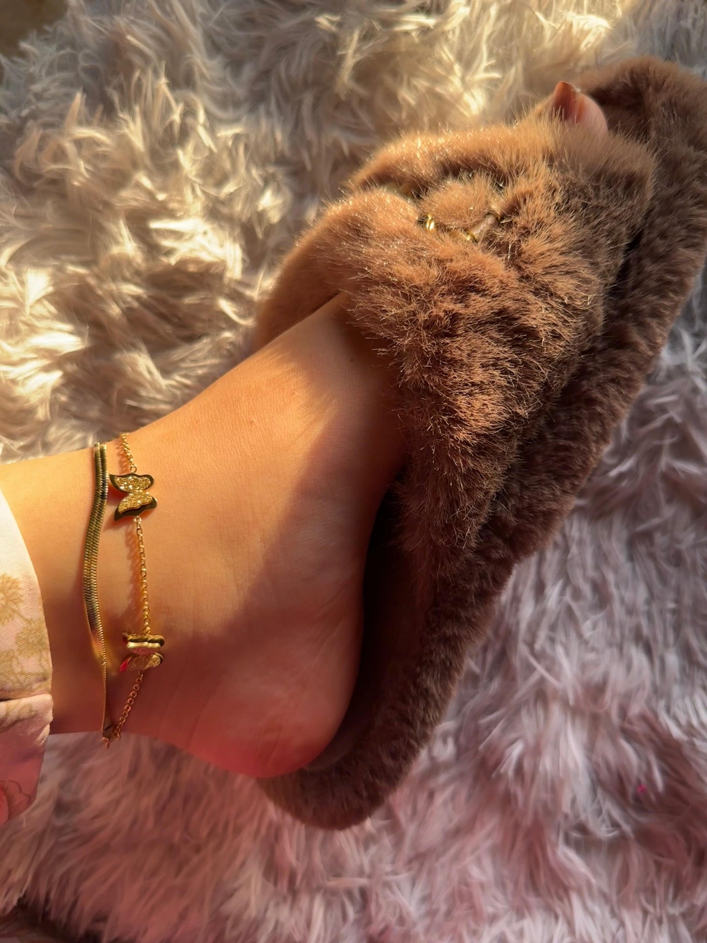 Butterfly Stainless Anklet